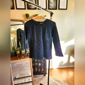 Loft knitted wool sweater